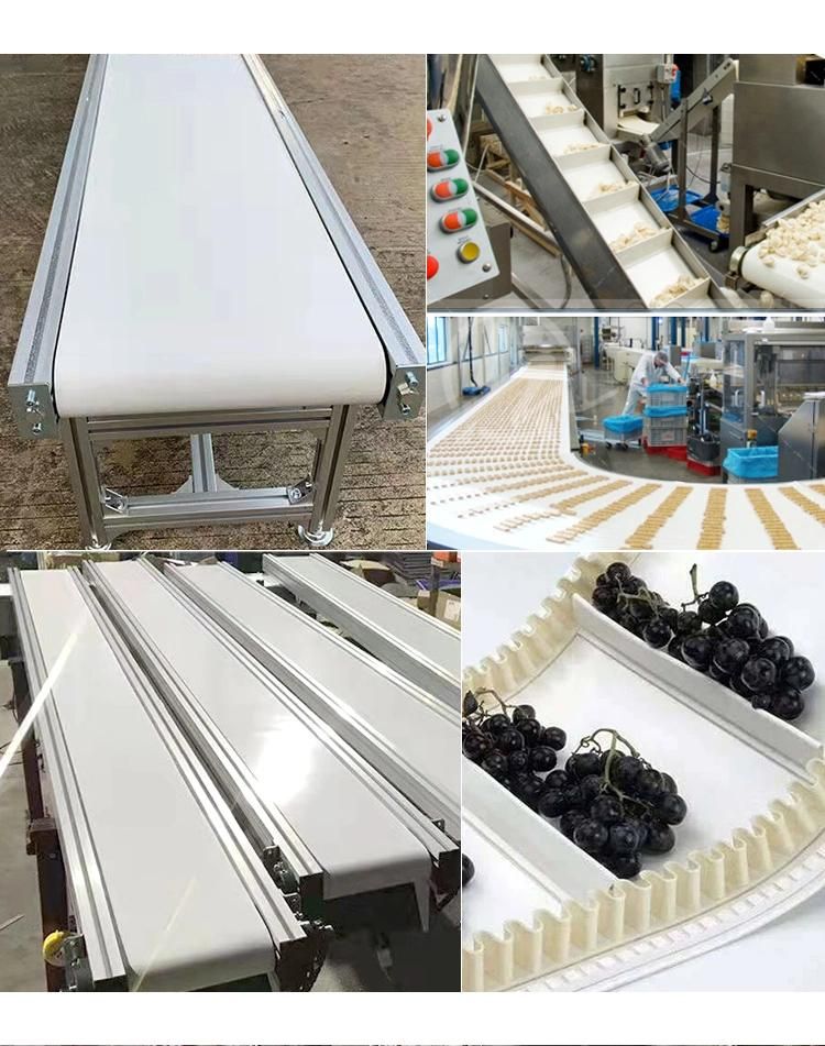 Yonghang Low Price Black White Green PU PVC Cleated Conveyor Belt Manufacturers