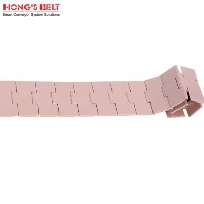 Hongsbelt HS-828-K330 Plastic Straight Running Flat Top Chains Plasitc Conveyor Chain