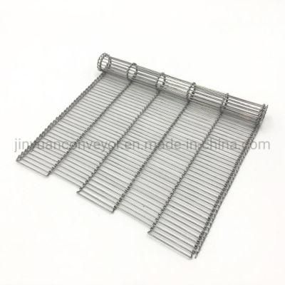 Flat Flex Wire Mesh Conveyor Belt for Food Industry