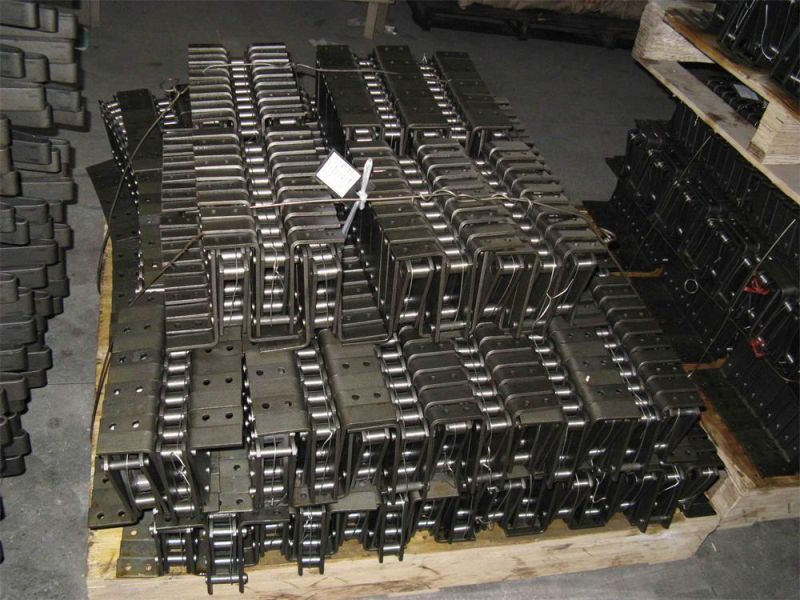 Conveyor Agriculture Chain Roller Chain with Scraper