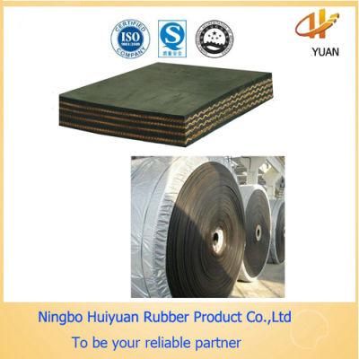 Nylon Conveyor Rubber Belt for Conveying Wood Bark (NN150)