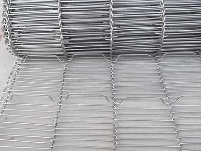 304 316 Stainless Steel Flat Flex Wire Mesh Belt