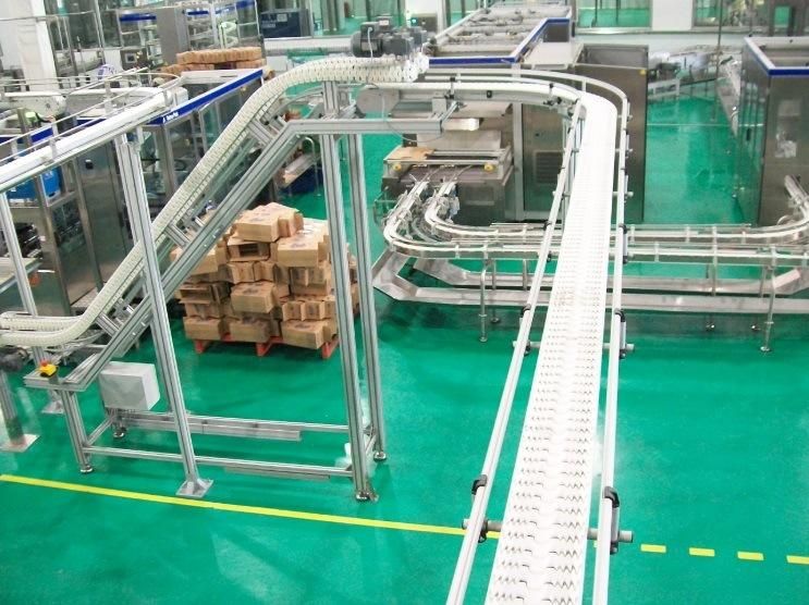 POM Straight Running Plastic Table Top Chain for Conveyor