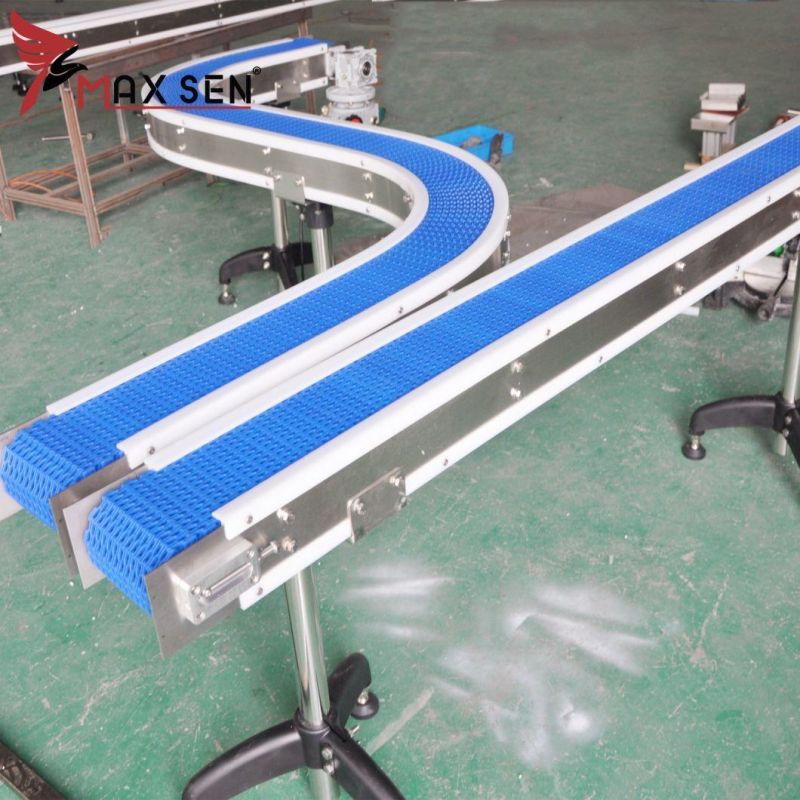 2022 New Design Curved Conveyor Solution