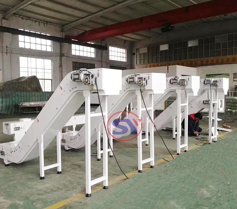 Modular Plastic Apron Belt Conveyor for Conveying Coffee Beans