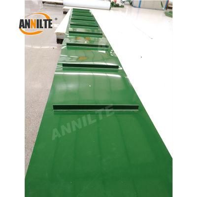 Annilte Green PVC Cleated Conveyor Belt Manufacturers