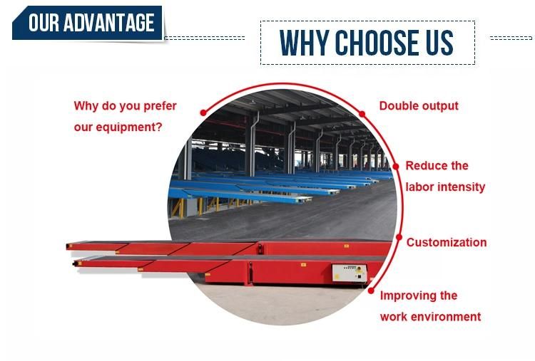 Telescopic Conveyor with Weighing Code Reading Volume Measuring