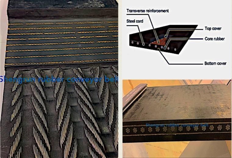 Oil Resistant Rubber Conveyor Belting Steel Cord Carcass Conveyor Belt