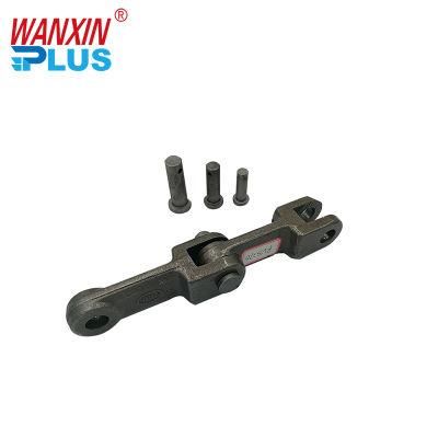 Wanxin/Customized Industrial Equipment Plywood Box Link Drop Forged Chain Scraper