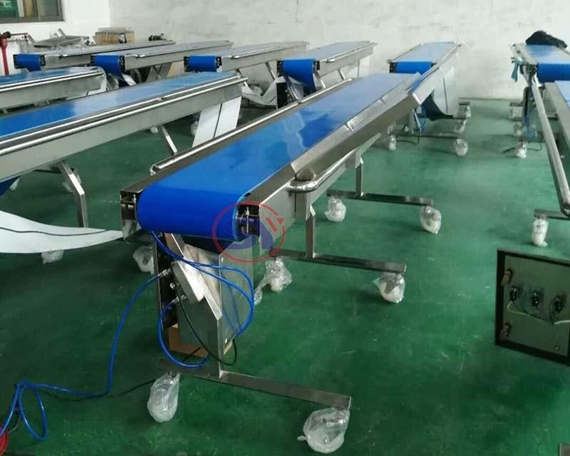 PU PVC Belt Conveyor Conveying Machine for Distribution of Apparel Industry