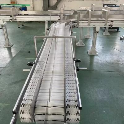 Flexible Fat Plastic Chain Conveyor Line System