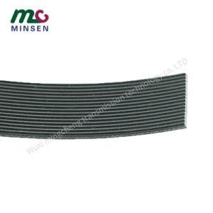 Manufacturers Provide Black Straight Stripe Conveyor Belt Wear - Resistant Longitudinal Deep Groove Conveyor Belt