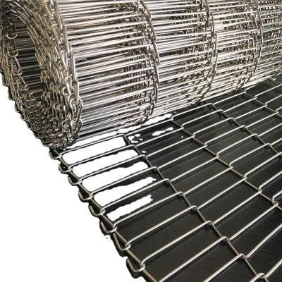 304 Stainless Steel Chain Wire Mesh Metal Conveyor Belt