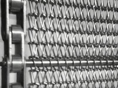 High Temperature SS304 Stainless Steel Chain Spiral Conveyor Belt / Metal Balance Weave Wire Mesh Belt Conveyor Mesh Belt