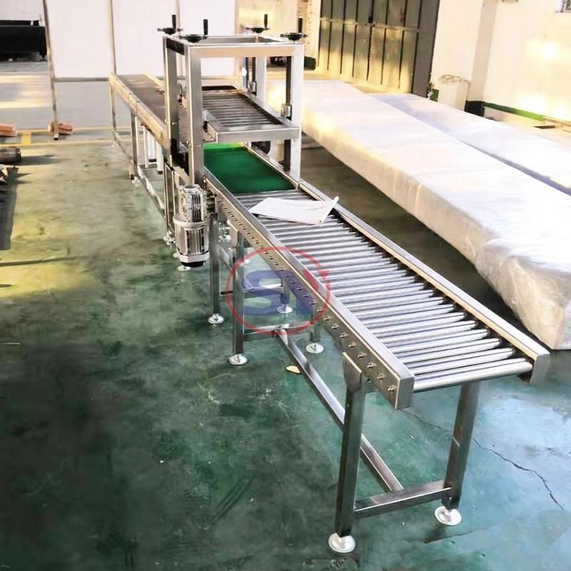 Ultra Light Weight Aluminium Alloy Conveyor Industrial Roller Conveyor Table