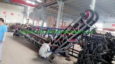 Factory Price Large Angle Z Type Fertilizer Vertical Belt Conveyor