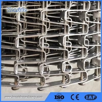 Stainless Steel Honeycomb Conveyor Belt for Food Processing, Freezing, Baking, Drying