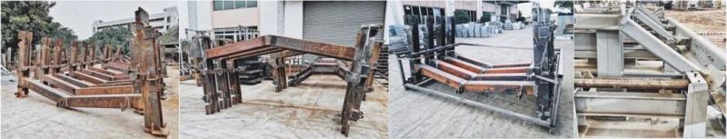 Jimu Hot DIP Galvanized Painted Conveyor Idler Frame