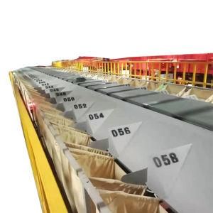 Parcel Sorter Conveyor Cross Belt Sorter Mail Sorting Machine Modular Conveyor Belts for Industry Bucket Type Plastic Carton Box