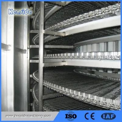Multi-Tier Spiral Conveyor for Freezing Cooling