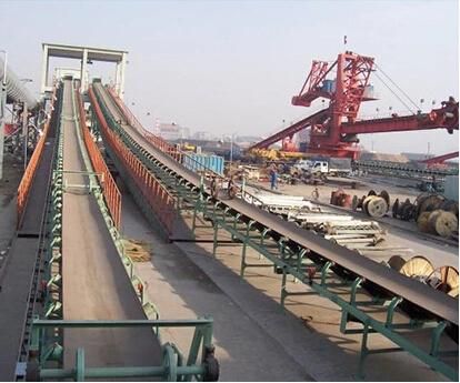 Mobile Belt Conveyor for Conveying Rice Bags From Truck Loading