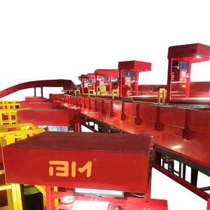 Compact Design Conveyor Belt Sorting Machine Single Cross Tray Sorter for Logistics