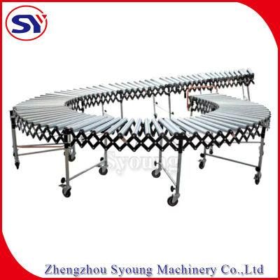 Flexible Zinc Plated Steel Conveyor Rollers Tripper Conveyor for Moving Company