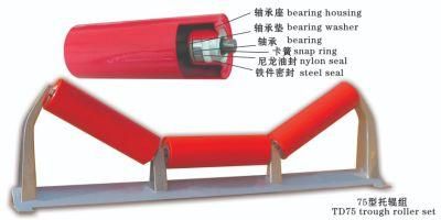 Nickel Mining Duty Steel Rollers Industrial Conveyor Rollers for Mining Materials Transportation