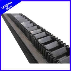 Nylon Fabric Corrugated Sidewall Conveyor Belt for Conveying High Temperature Materials