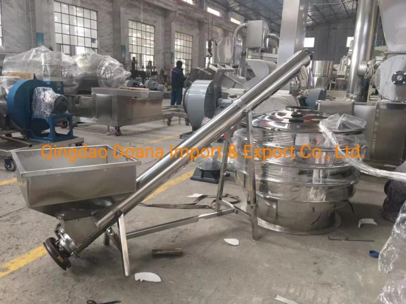 SS304 Screw Conveyor Equipment for Foods Processing