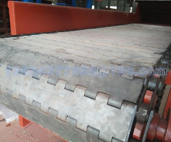 Heavy Duty Chain Driven Steel Belt for Conveyor Wood Logs Conveyor 490