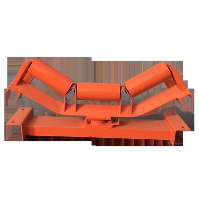 Standard Steel Pipe Trough Support Conveyor Idler Roller Factory