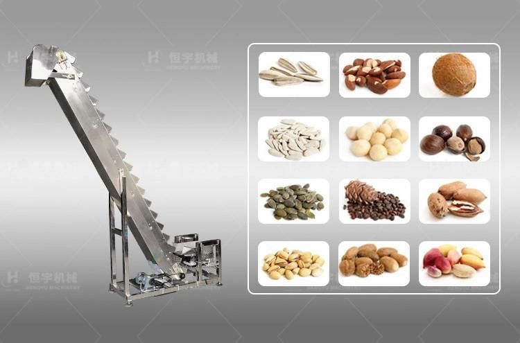 Wheat Stainless Steel Small Inclined Bucket Elevator Conveyor