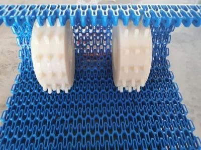 Plastic Modular Belt with Cleats for Fruits Modular Belt Conveyor