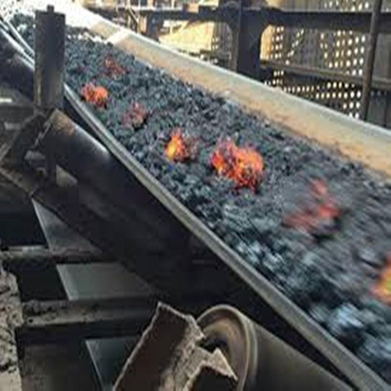 Black Heat Resistant Ep Rubber Conveyor Belt for Coal Mining