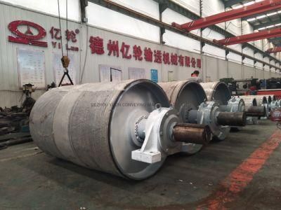 Mute Rubber Lagging Pulley for Belt Conveyor