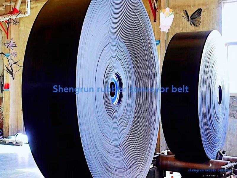 Conveyor Belting DIN Grade Rubber Textile Oil Resistant Conveyor Belt