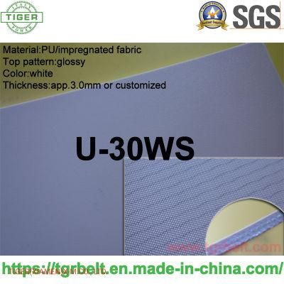 Food Grade Conveyor Belt Manufacturer PVC PU Belt Conveyor Food Seafood Transmission Packaging Belt Conveyor