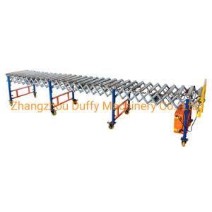 Reversible Dynamoelectric Stainless Steel Roller Conveyor Used with Packing Machine