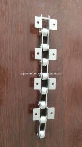 Stainless Steel Deepfreeze Tunnel Chain with Attachment Big Roller Conveyor Chain