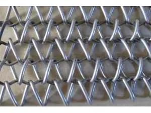 201 Stainless Steel 304 Stainless Steel Chain Link Spiral Wire Mesh Conveyor Belt