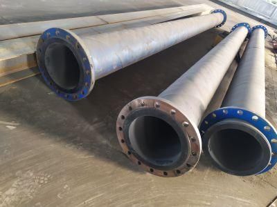 Flexible Rubber Ceramic Hose as Wear Resistant Pipe