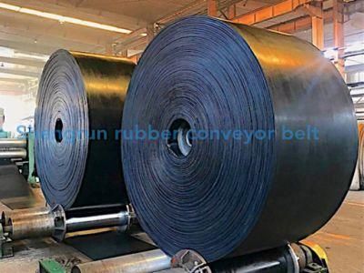 DIN-X Grade Abrasion Resistant Rubber Nn500 Fabric Sidewall Conveyor Belt