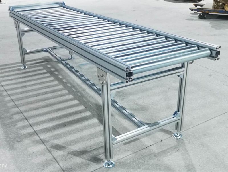 Hight Quality Motorized / Driven Flexible Roller Conveyor for Conveyor System/Grain Transport