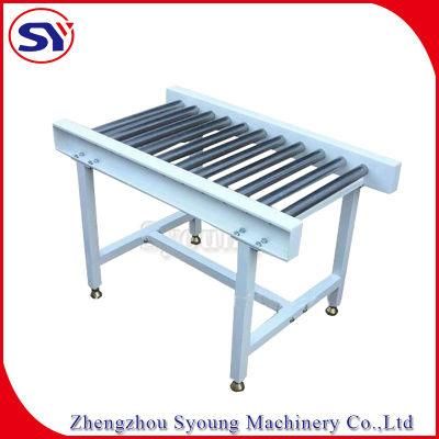 Small Size Free Power PVC Roller Track Belt Conveyor for Bags Packages Cases Boxes