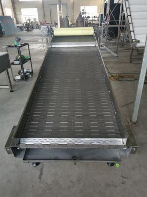 Automatic Transfer Turntable Power Motorized Belt Slat Chain Roller Pallet Conveyor