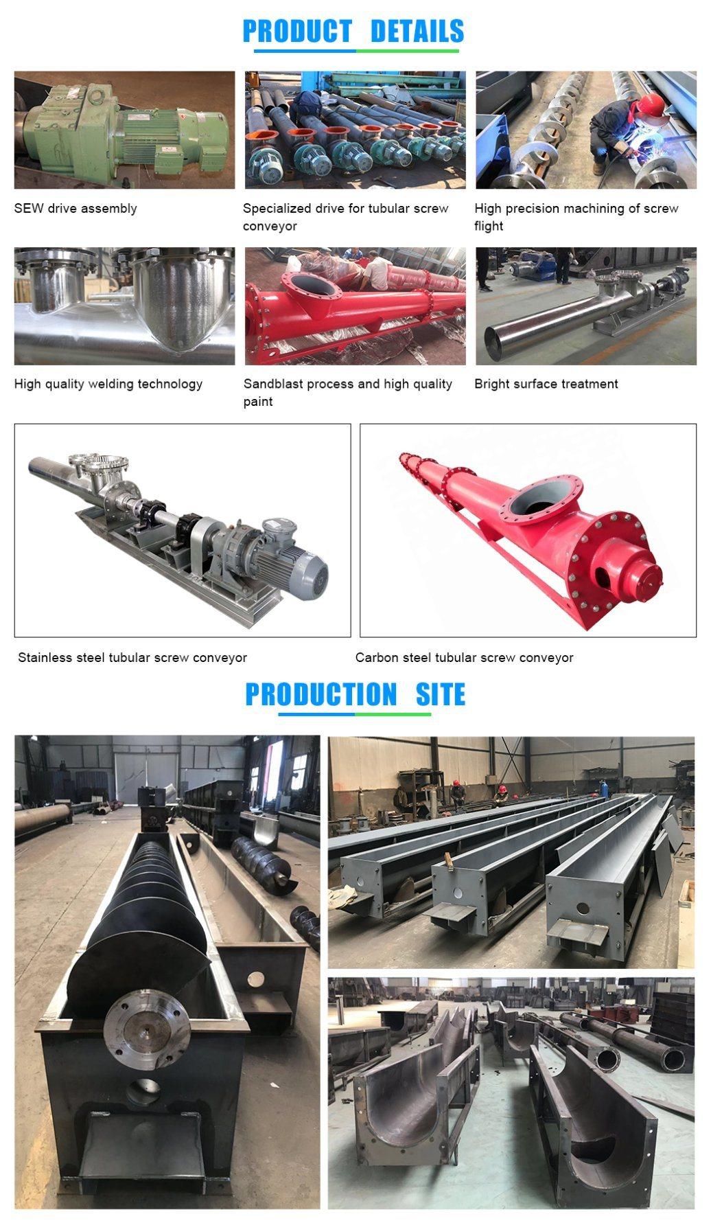 Vertical Screw Conveyor for Fodder
