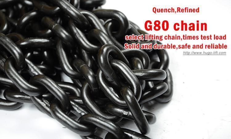 Hugo Grade 80 Zinc Plated High Yensile Hoist Chain