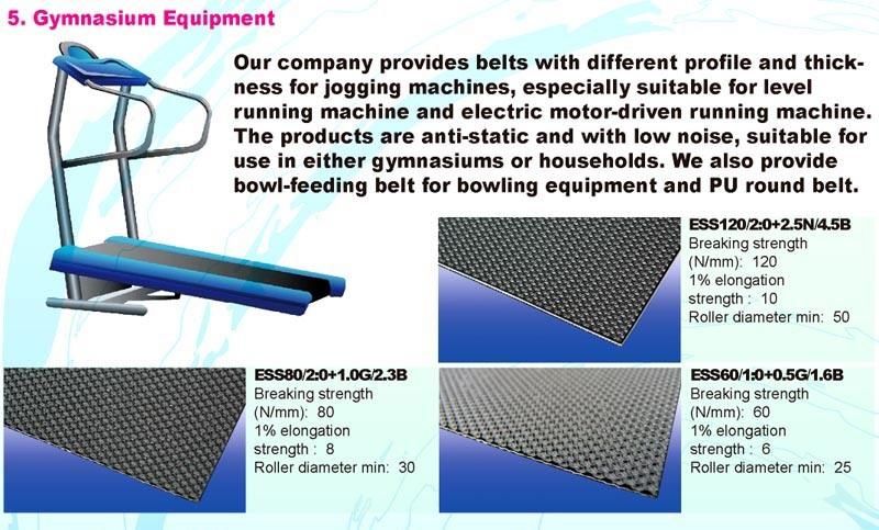 Conveyor Belt (ESS80/2: 0+0.5J1/2.0B/AS) Processing Patterned