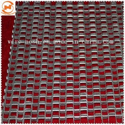 304 Stainless Steel Wire Mesh Conveyor Belt / Honeycomb Belt